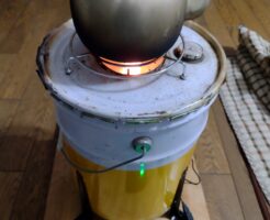 ウッドガスストーブ試作1号